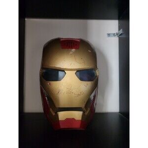 Marvel 2012 The Avengers Iron Man Mask Toy Lights N Sound Works Cosplay Kids